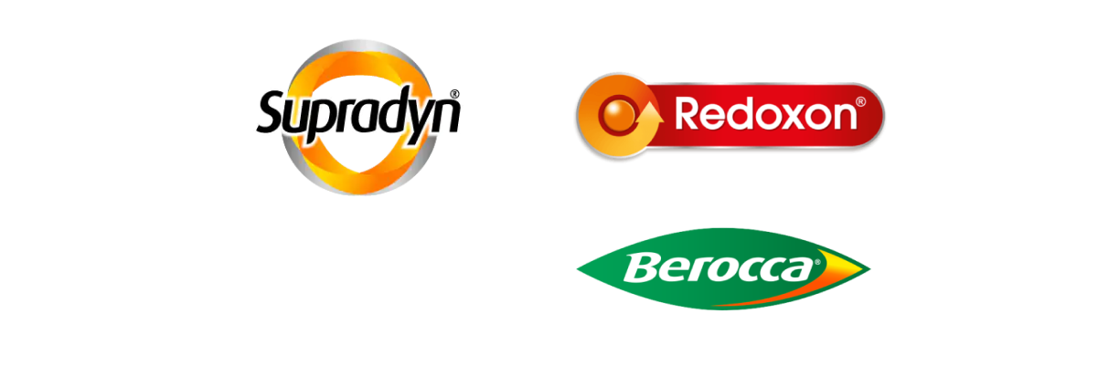 30% korting op 2e eenheid Supradyn, Berocca en Redoxon