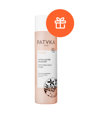 Geschenk van een kalmerende lotion Patika