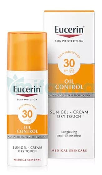 EUCERIN Facial Gel-Crema Oil Control Dry Touch FPS30 50ml