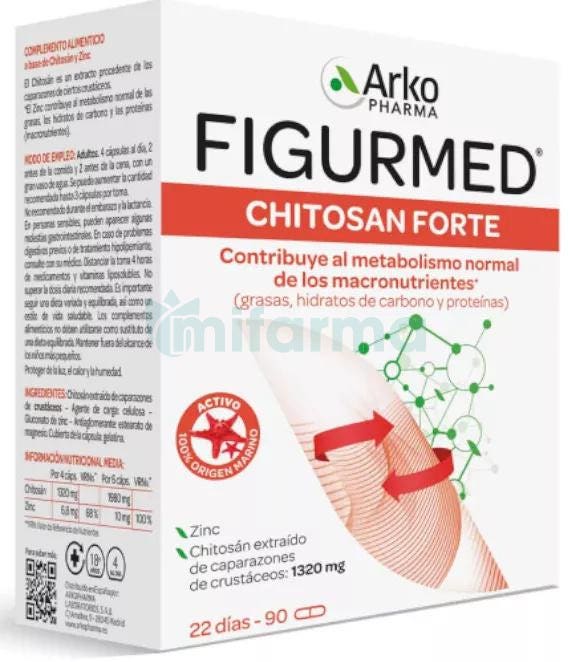 Chitosan Forte 325mg Arkopharma 90 Capsulas