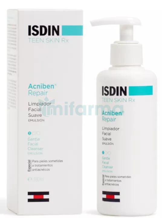 Emulsion Limpiadora Acniben Repair Teen Skin Isdin 180 ml