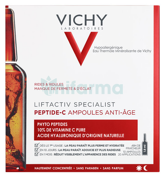 Vichy Liftactiv Specialist Ampollas Peptide-C Antiarrugas 10 uds