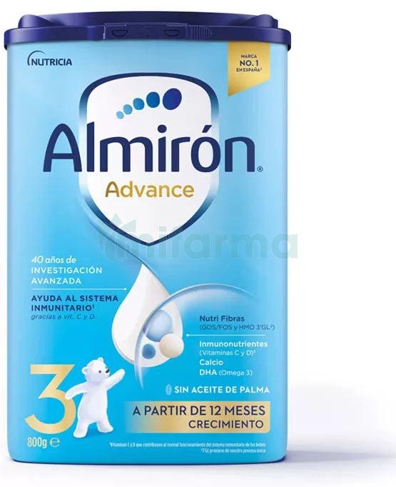 Almiron Advance 3 Leche de Crecimiento 800 gr