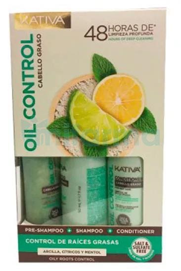 Kativa Oil Control Kit 3x50 ml