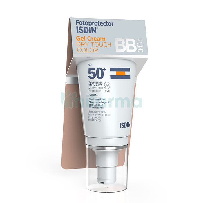 Isdin Fotoprotector Gel Cream Dry Touch Color 50 ml