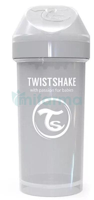 Twistshake Kid Cup 12m 360 ml Gris Pastel