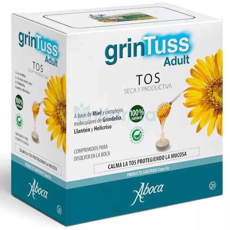 Aboca Grintuss Adultos 20 Comprimidos