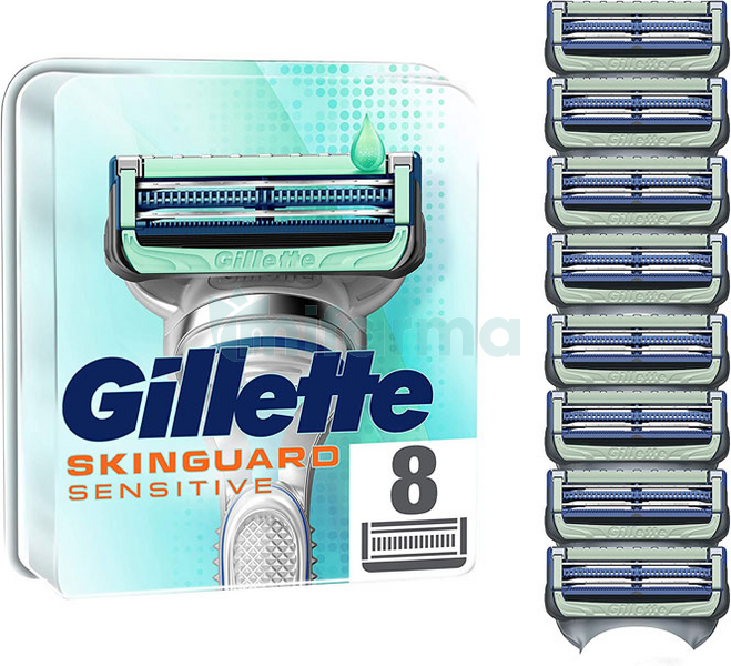 Recambios Skinguard Gillette 8Uds