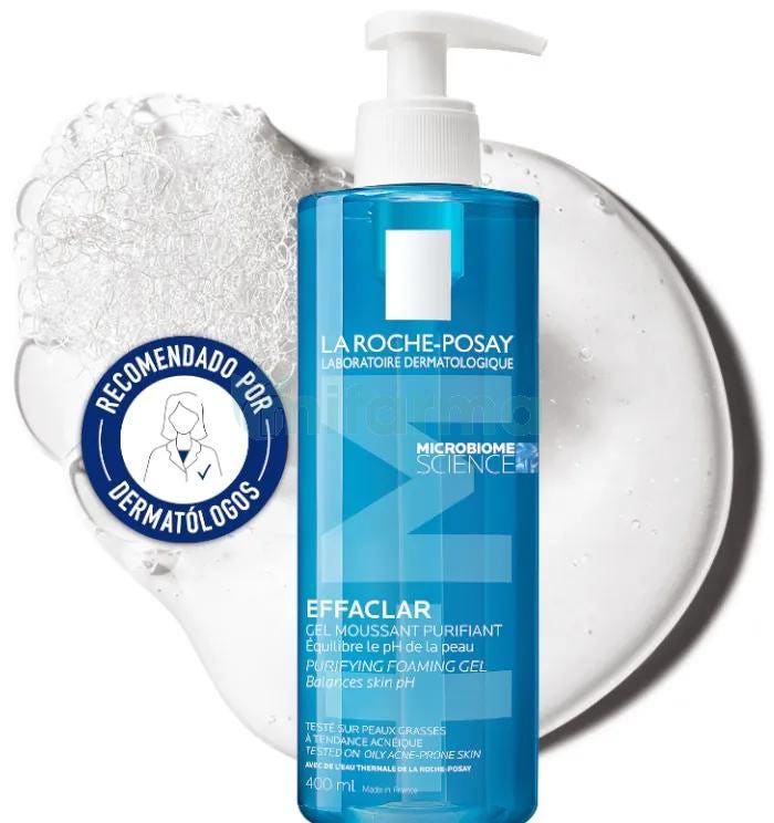 La Roche Posay Effaclar Gel Limpiador 400 ml