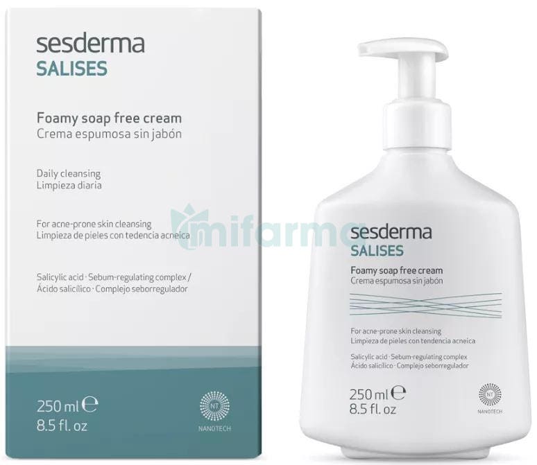 Sesderma Salises Crema Espumosa Sin Jabon 300 ml