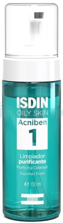 Isdin Acniben Limpiador Purificante Espuma 150 ml