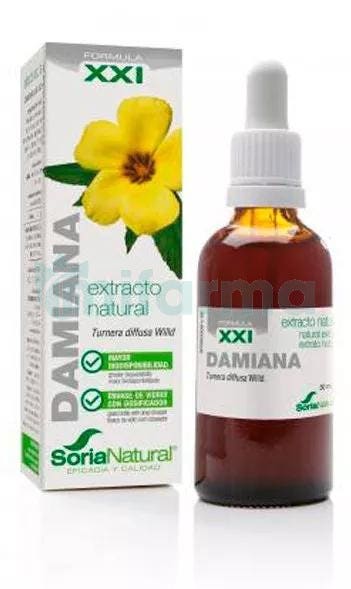 Extracto de Damiana S.XXI Soria Natural 50ml