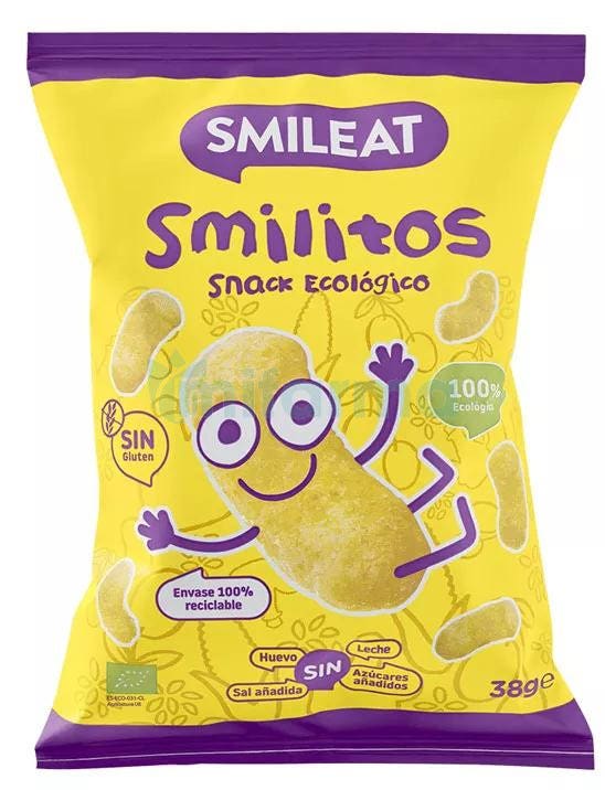 Gusanitos de Maiz Ecologico Smilitos 38gr