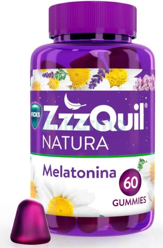 ZzzQuil Natura Mel 60 Gominolas