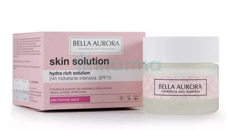 Bella Aurora SkinSolution 30 Hydra Rich Solution 24h SPF15 50 ml