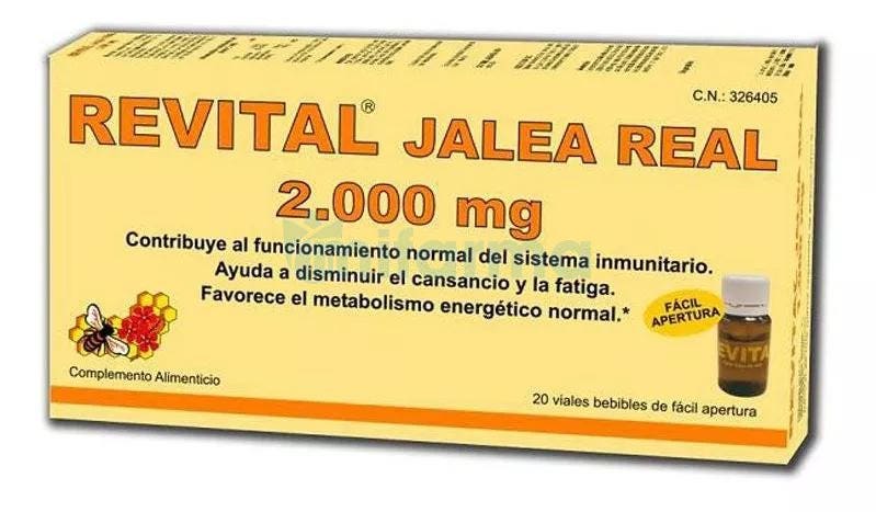 Revital Jalea Real 2000mg 20 viales