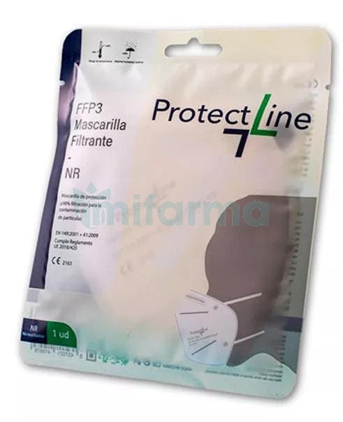 Mascarilla FFP3 Protect Line con CE 20 uds