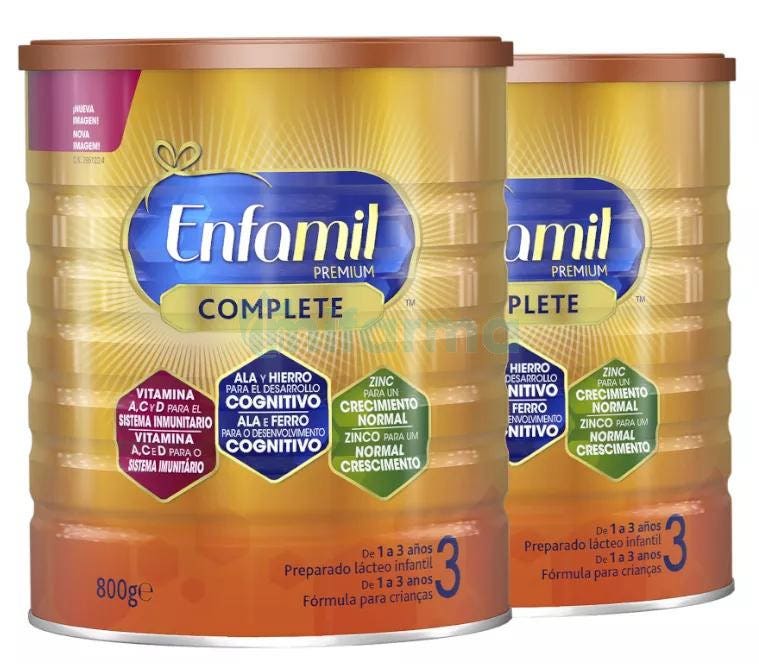 Enfamil 3 Premium Complete 2x800 Gramos