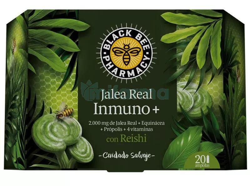 Jalea Real Inmuno Black Bee 20 Ampollas