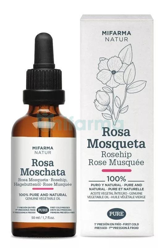 Aceite de Rosa Mosqueta 100 puro Mifarma Natur 50ml