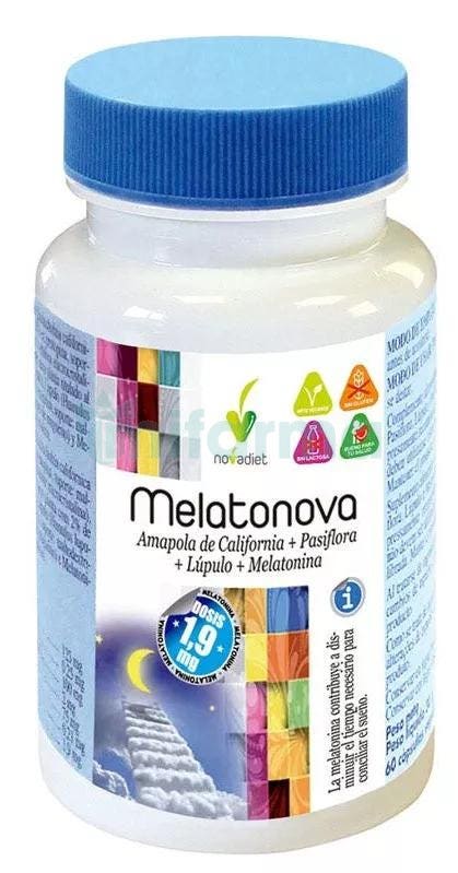 Novadiet Melatonova 60 Capsulas