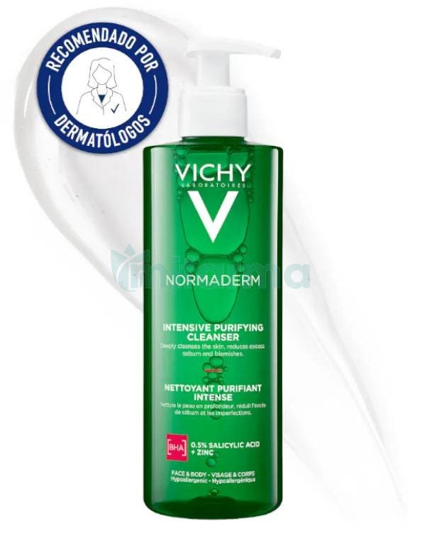 Vichy Normaderm Gel Limpiador Purificante Phytosolution 400ml