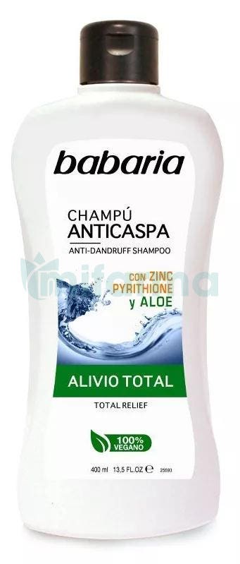 Champu Anticaspa Aloe Babaria 400ml