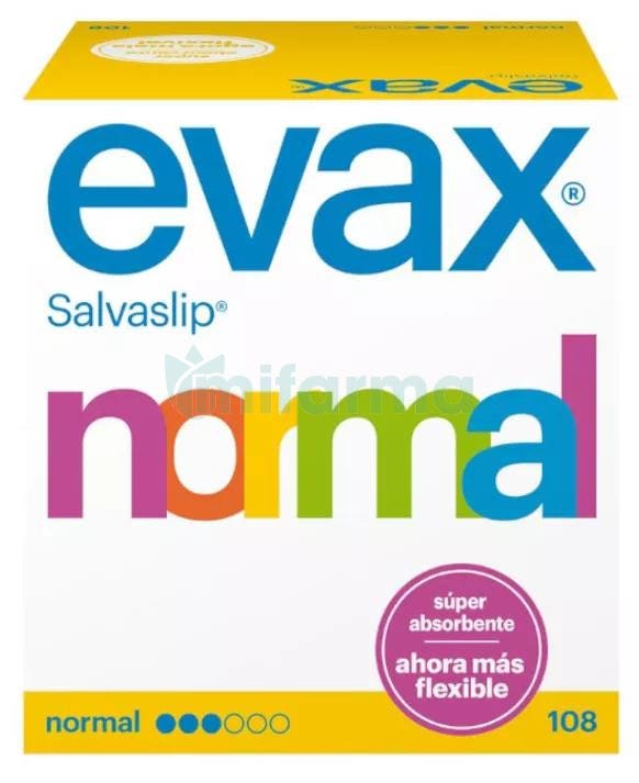 Salvaslip Evax Normal 108Uds