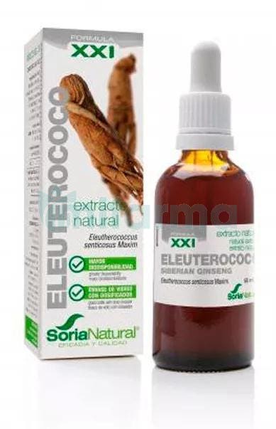 Extracto de Eleuterococo S.XXI Soria Natural 50ml