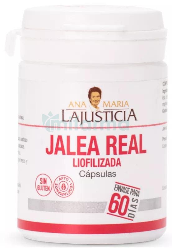 Ana Maria LaJusticia Jalea Real Liofilizada 60 Capsulas