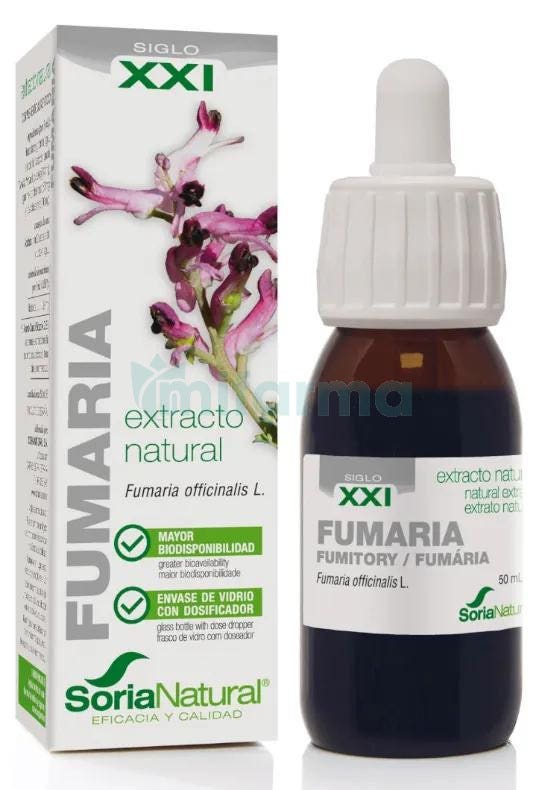 Extracto de Fumaria S.XXI Soria Natural 50ml