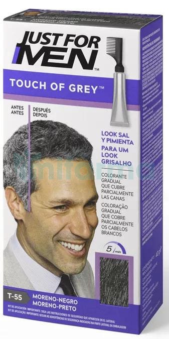 Just For Men Touch of Grey Negro T 55