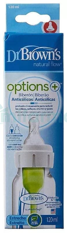 Biberon Boca Estrecha Options 120 ml Dr Browns