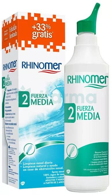 Rhinomer Fuerza-2 135ml 33 GRATIS