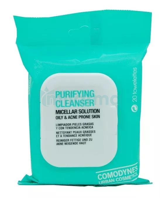 Comodynes Purifying Cleanser Acne 20 Toallitas