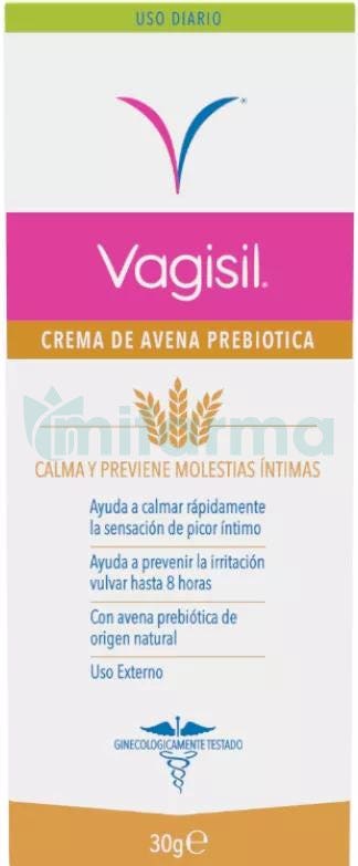 Crema Diaria 2 en 1 con Avena Prebiotica Vagisil 15Gr