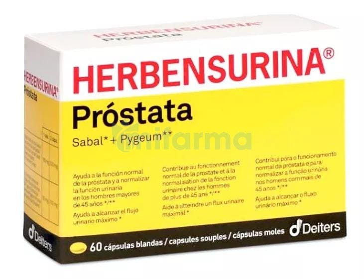 Deiters Herbensurina Prostata 60 Capsulas