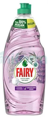 Fairy Lavavajillas Mano Natural Lavanda y Romero 650 ml