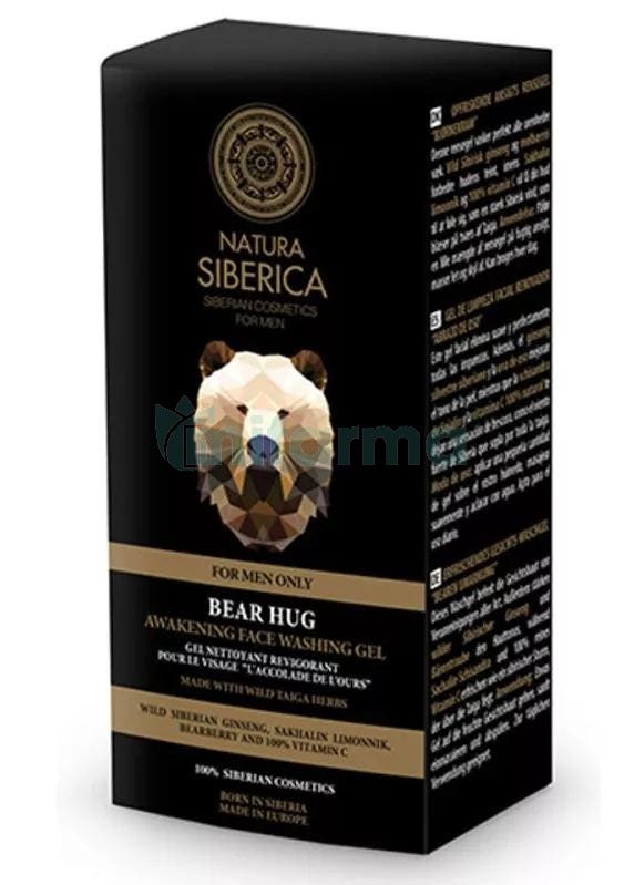 Gel Limpieza Renovador Abrazo de Oso Natura Siberica Men 150ml