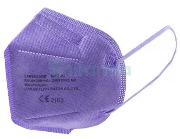 Mascarilla FFP2 Ediesi con CE Violeta 1 ud