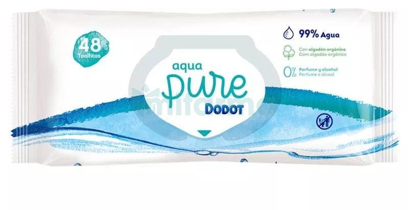 Dodot Toallitas Aqua Pure 48 Uds