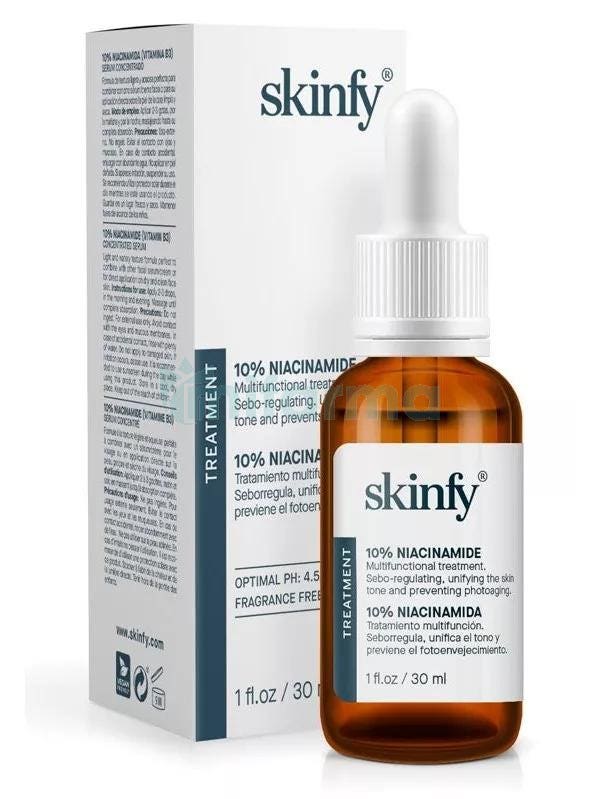 Serum B3 Niacinamida Multifuncional Skinfy Treatment 30 ml