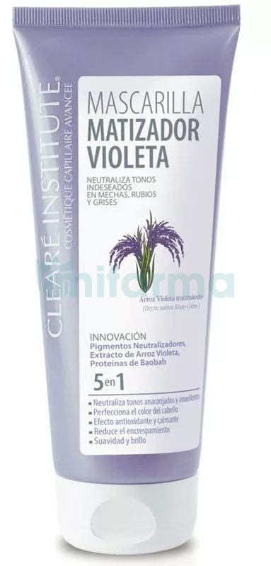 Cleare Institute Mascarilla Matizador Violeta 200 ml