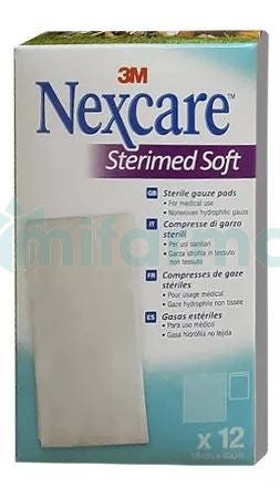 3M Nexcare Sterimed Soft 18 cm x 40 cm 12 uds