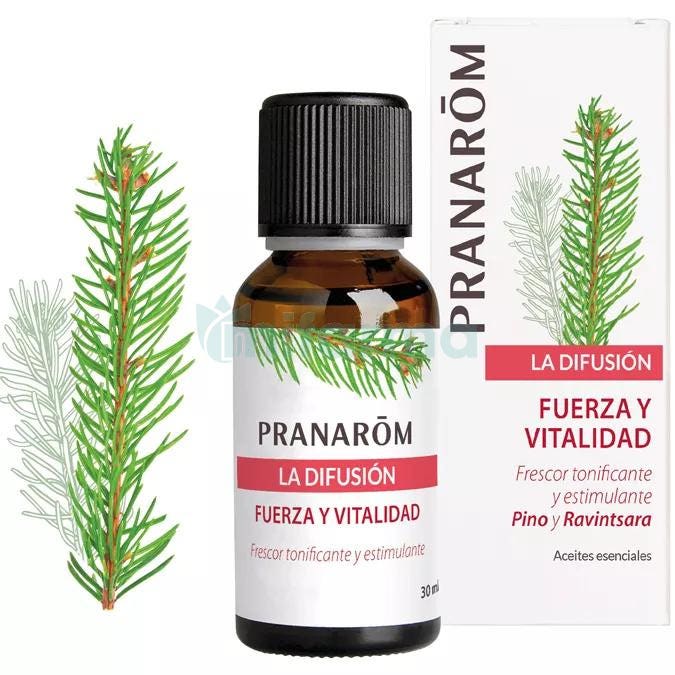 Aceite Fuerza y Vitalidad Pino y Ravintsara BIO Eco Pranarom 30ml