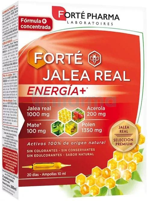 Jalea Real Energia Forte Pharma 20 Ampollas