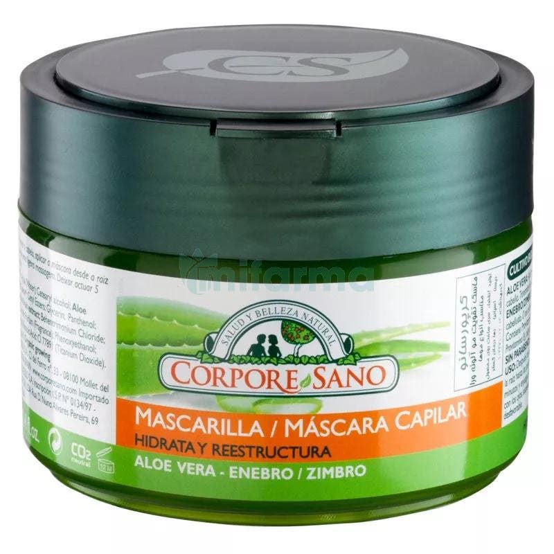 Mascarilla Capilar Aloe Vera y Enebro Corpore Sano 250ml