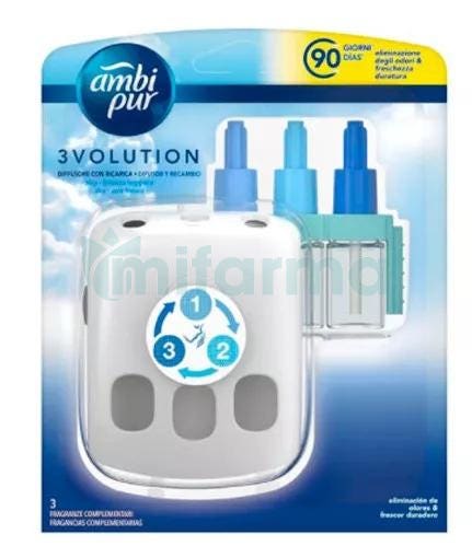 Ambi Pur 3volution Aire Fresco Difusor Electrico Recambio 21ml