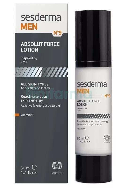 Sesderma Men Absolut Force Locion Facial Revitalizante 50ml