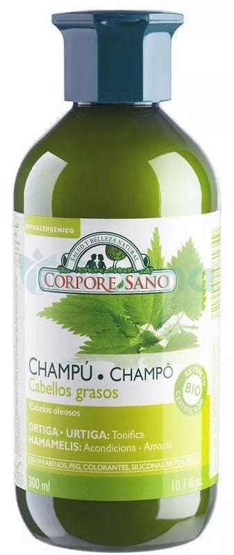 Corpore Sano Champu Antigrasa con Ortiga y Hamamelis 300ml